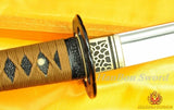 Clay Tempered Full Tang Blade Japanese Samurai Sword Katana Iron Tsuba - Handmade Swords Expert