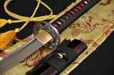 Handmade High Carbon Steel Real Japanese Katana Samurai Swords Full Tang Blade