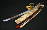 Handmade High Carbon Steel Real Japanese Katana Samurai Swords Full Tang Blade