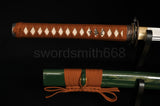 Hand Forged High Carbon Steel Japanese Samurai Sword Full Tang Blade #219 - Handmade Swords Expert