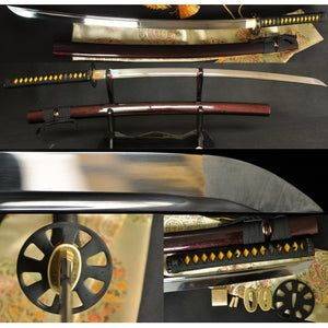 1095 High Carbon Steel Handmade Japanese Samurai Sword Kanana - Handmade Swords Expert