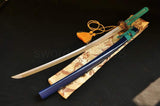 41" Japanese Sword AISI 1095 Steel Double Groove Blade - Handmade Swords Expert