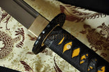 AISI 1095 Blade Crane Tsuba Japanese Samurai Sword Katana Fully Hand - Handmade Swords Expert