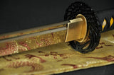 AISI 1095 Blade Crane Tsuba Japanese Samurai Sword Katana Fully Hand - Handmade Swords Expert