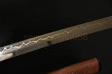 41" Handmade Japanese Samurai Tiger Sword Katana Clay Tempered Full Tang Blade - Handmade Swords Expert