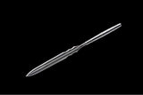 Hand Forged Spear Sword Damascus Folded Steel Full Tang Blade - Handmade Swords Expert