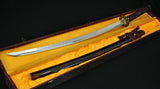 Japanese Samurai Sword Sakabato (reverse-edged Sword) Clay Tempered Blade - Handmade Swords Expert