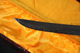 21" High Quality Japanese Sword Tanto Clay Tempered Full Tang Blade - Handmade Swords Expert