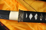 21" High Quality Japanese Sword Tanto Clay Tempered Full Tang Blade - Handmade Swords Expert