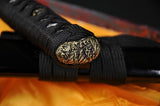 21" High Quality Japanese Sword Tanto Clay Tempered Full Tang Blade - Handmade Swords Expert