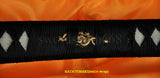 Quality Japanese Katana Samurai Sword Kobuse Blade Ray Skin Wrapped Saya Master Forged - Handmade Swords Expert