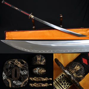 Authentic Japanese Samurai Sword Naginata Blade Traditional Katana Forged - Handmade Swords Expert