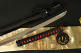 Authentic  Japanese Samurai Sword Katana Clay Tempered Folded Steel - Handmade Swords Expert