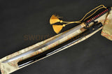 Authentic  Japanese Samurai Sword Katana Clay Tempered Folded Steel - Handmade Swords Expert