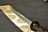 Authentic  Japanese Samurai Sword Katana Clay Tempered Folded Steel - Handmade Swords Expert