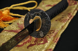41" High-Quality Japanese Samurai Katana Sword Black Full Tang Forge - Handmade Swords Expert