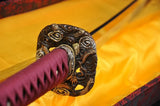 Authentic Clay Tempered Folded Steel Japanese Samurai Swords Katana - Handmade Swords Expert