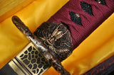 Authentic Clay Tempered Folded Steel Japanese Samurai Swords Katana - Handmade Swords Expert