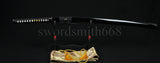 41"handmade Japanese Samurai Katana Kill Bill Sword Folded Steel Full Tang Blade - Handmade Swords Expert