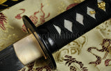 41"handmade Japanese Samurai Katana Kill Bill Sword Folded Steel Full Tang Blade - Handmade Swords Expert