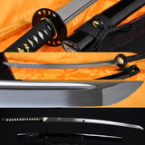 41"handmade Japanese Samurai Katana Kill Bill Sword Folded Steel Full Tang Blade - Handmade Swords Expert