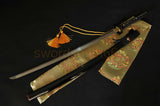 Folded Steel Clay Tempered Full Tang Blade Japanese Katana Sword - Handmade Swords Expert