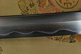 Folded Steel Clay Tempered Full Tang Blade Japanese Katana Sword - Handmade Swords Expert