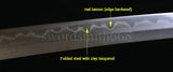 Clay Tempered Folded Steel Blade Ray Skin Saya Japanese Samurai Sword Katana - Handmade Swords Expert