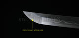 Clay Tempered Folded Steel Blade Ray Skin Saya Japanese Samurai Sword Katana - Handmade Swords Expert