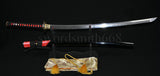 Clay Tempered Folded Steel Blade Ray Skin Saya Japanese Samurai Sword Katana - Handmade Swords Expert