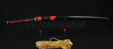 Clay Tempered Folded Steel Blade Ray Skin Saya Japanese Samurai Sword Katana - Handmade Swords Expert