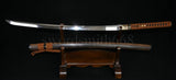 41" Japanese Samurai Katana Functional Sword Clay Tempered Unokubi-zukuri Blade - Handmade Swords Expert