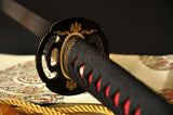 Clay Tempered Blade Iron Tsuba Japanese Samurai Sword Katana - Handmade Swords Expert