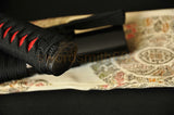 Clay Tempered Blade Iron Tsuba Japanese Samurai Sword Katana - Handmade Swords Expert