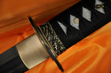Clay Tempered Folded Steel Blade Japanese Samurai Katana Functional Sword - Handmade Swords Expert