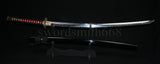 Clay Tempered Double Groove Dragon Brass Tsuba Japanese Sword Katana - Handmade Swords Expert