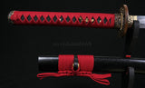 41"japanese Samurai Katana Practice Sword Clay Tempered Blade - Handmade Swords Expert