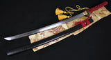 41"japanese Samurai Katana Practice Sword Clay Tempered Blade - Handmade Swords Expert