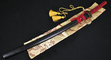 41"japanese Samurai Katana Practice Sword Clay Tempered Blade - Handmade Swords Expert