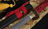 41"japanese Samurai Katana Practice Sword Clay Tempered Blade - Handmade Swords Expert