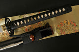 Clay Tempered Swords Folded Steel Full Tang Blade Japanese Samurai Sword - Handmade Swords Expert