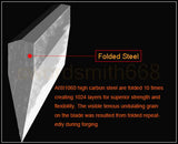 Hand Forged Japanese Samurai Practise Sword Katana Folded Steel Full Tang Blade - Handmade Swords Expert