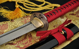 Hand Forged Japanese Samurai Practise Sword Katana Folded Steel Full Tang Blade - Handmade Swords Expert