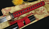 Hand Forged Japanese Samurai Practise Sword Katana Folded Steel Full Tang Blade - Handmade Swords Expert