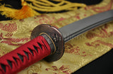 Hand Forged Japanese Samurai Practise Sword Katana Folded Steel Full Tang Blade - Handmade Swords Expert