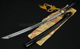 Handmade Japanese Samurai Functional Sword Katana Real Folded Steel Blade - Handmade Swords Expert