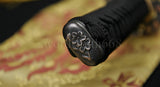 Handmade Japanese Samurai Functional Sword Katana Real Folded Steel Blade - Handmade Swords Expert