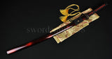 41" Hand Forged Japanese Samurai Sword Katana Folded Steel Full Tang Blade - Handmade Swords Expert
