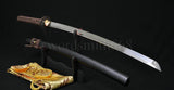 41" Japanese Samurai Katana Functional Sword Folded Steel Blade Warriors Tsuba - Handmade Swords Expert