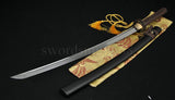 41" Japanese Samurai Katana Functional Sword Folded Steel Blade Warriors Tsuba - Handmade Swords Expert